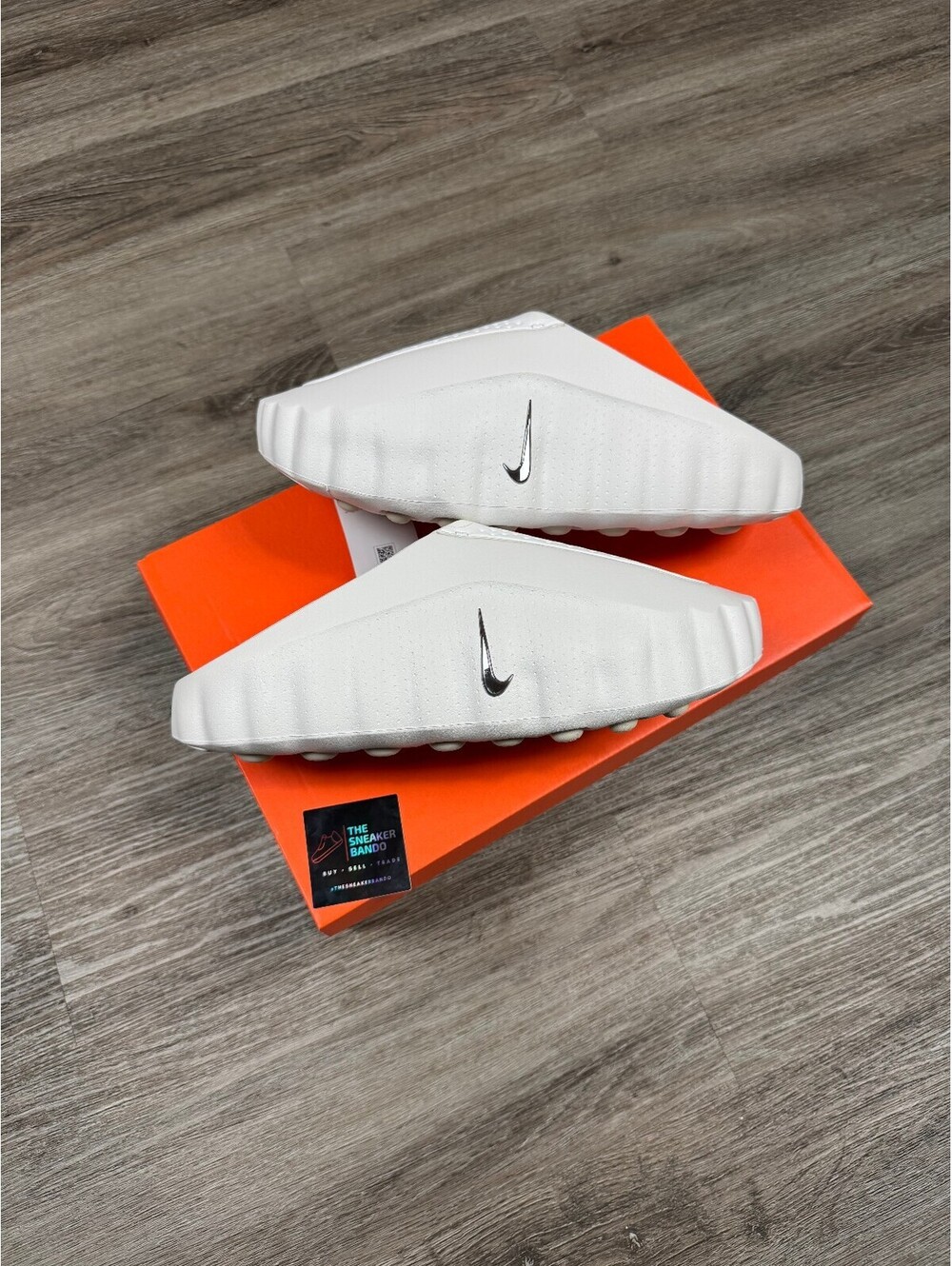 Size 12W/10.5M - Nike Mind 001 Slide Summit White (Women's)